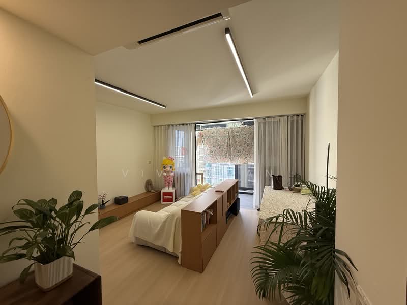 Waterbay, 47 Edgefield Plains, 2 Bedrooms, 753 sqft, Executive Condominium For Sale, by Vivi Guan, 500119559 - Living Room - PropertyGuru.com.sg