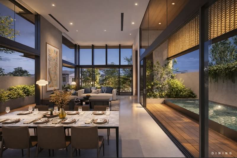 Sian Tuan Avenue Hua Guan Avenue, Sian Tuan Ave, 6 Bedrooms, 14,482 sqft, Bungalow House For Sale, by Steve Teo, 500119583 - Dining Room - PropertyGuru.com.sg