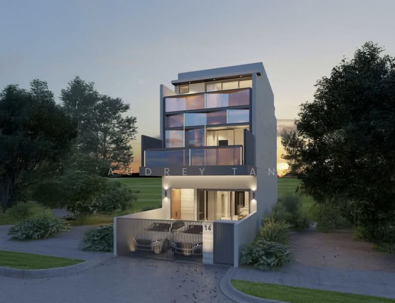 Intermediate Terrace 2 Storey with Lift & Attic in Siglap, , 4 Bedrooms, 3,268 sqft, Terraced House For Sale, by Audrey Tan, 500119611 - Exterior - PropertyGuru.com.sg