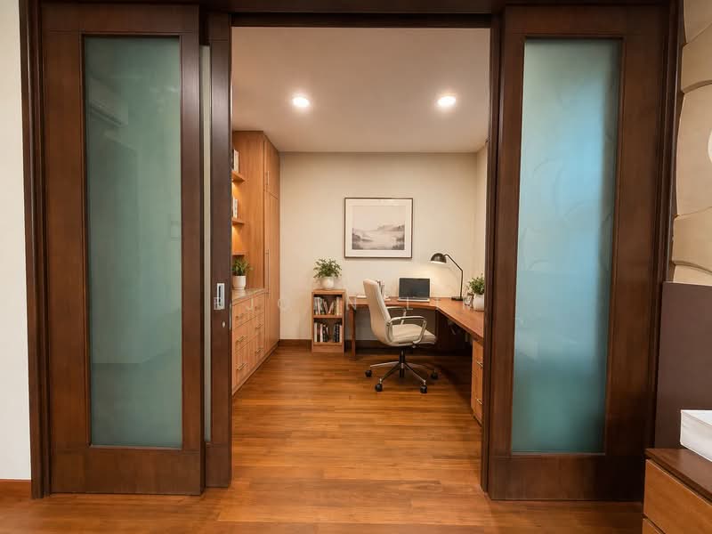 Greenleaf Avenue, Greenleaf Avenue, 7 Bedrooms, 6,278 sqft, Semi-Detached House For Sale, by Bjorn Lim, 500119764 - Master Bedroom's Study - PropertyGuru.com.sg