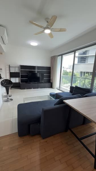 One-North Residences, 7 One-North Gateway, Studio, 592 sqft, Apartment For Sale, by Jasmine Lau, 500119792 - Living Room - PropertyGuru.com.sg