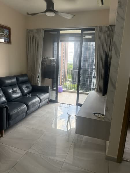 High Park Residences, 27 Fernvale Road, 2 Bedrooms, 687 sqft, Condominium For Rent, by Maggie Lee, 500119822 - Living Room - PropertyGuru.com.sg