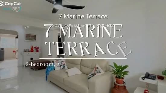 7 Marine Terrace, 7 Marine Terrace, 2 Bedrooms, 753 sqft, HDB Flat For Sale, by Tor Geok Lan Dores, 500120001 - PropertyGuru.com.sg