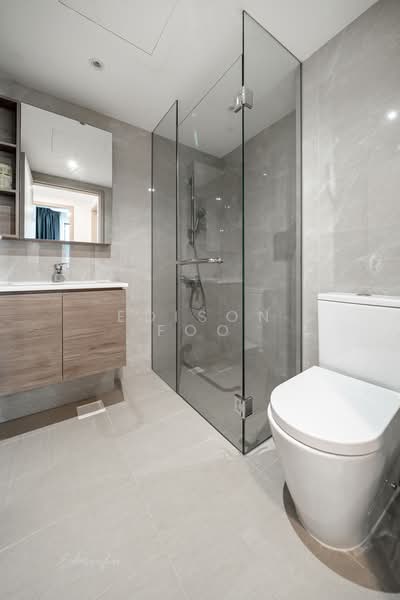 Treasure at Tampines, 17 Tampines Lane, 2 Bedrooms, 678 sqft, Condominium For Rent, by Edison Foo, 500120009 - Bathroom - PropertyGuru.com.sg