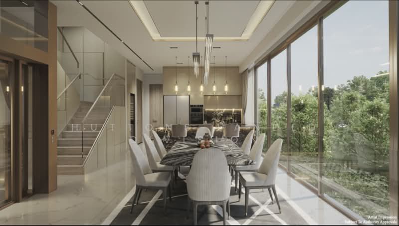 Brand-new Exclusive freehold Semi-D @ East Coast, , 6 Bedrooms, 5,900 sqft, Semi-Detached House For Sale, by Huttons Landed Division, 500120131 - Dining Room - PropertyGuru.com.sg