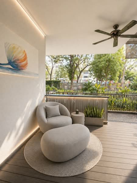 Terrasse, 23 Terrasse Lane, 1 Bedroom, 657 sqft, Condominium For Sale, by Li Zhen Tan, 500120232 - Balcony - PropertyGuru.com.sg