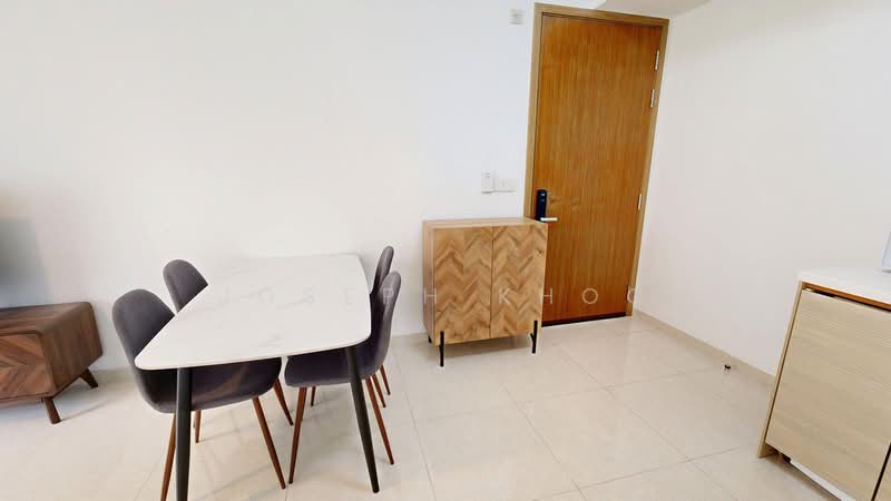 V on Shenton, 5 Shenton Way, 2 Bedrooms, 1,055 sqft, Condominium For Rent, by Joseph Khoo, 500120276 - Dining Room - PropertyGuru.com.sg