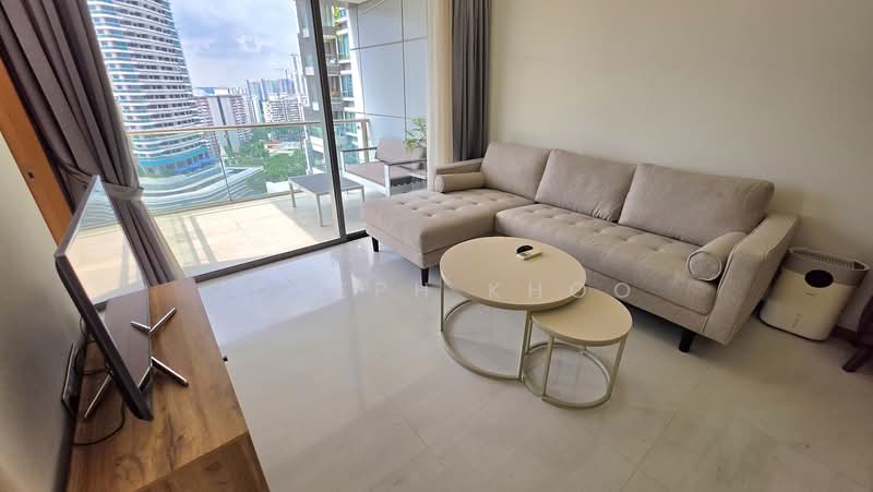 Concourse Skyline, 296 Beach Road, 1 Bedroom, 818 sqft, Condominium For Rent, by Joseph Khoo, 500120279 - Living Room - PropertyGuru.com.sg
