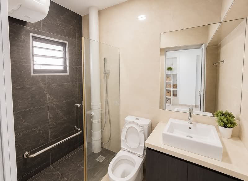 192C Rivervale Drive, 192C Rivervale Drive, 3 Bedrooms, 1,238 sqft, HDB Flat For Sale, by John Lee, 500120286 - Bathroom - PropertyGuru.com.sg