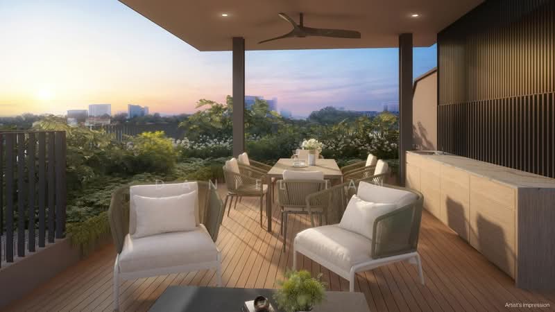 The Hillshore, 292 Pasir Panjang Rd, 2 Bedrooms, 743 sqft, Condominium For Sale, by Daniel Tan, 500120294 - Balcony - PropertyGuru.com.sg