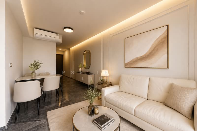 One Bernam, 1 Bernam Street, 2 Bedrooms, 732 sqft, Condominium For Sale, by Kit Toh, 500120326 - Living Room - PropertyGuru.com.sg