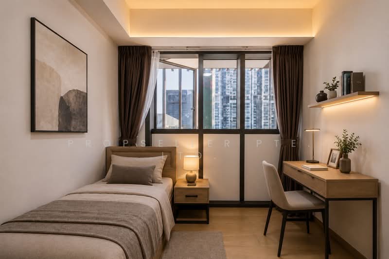 One Bernam, 1 Bernam Street, 2 Bedrooms, 732 sqft, Condominium For Sale, by Kit Toh, 500120326 - Bedroom - PropertyGuru.com.sg