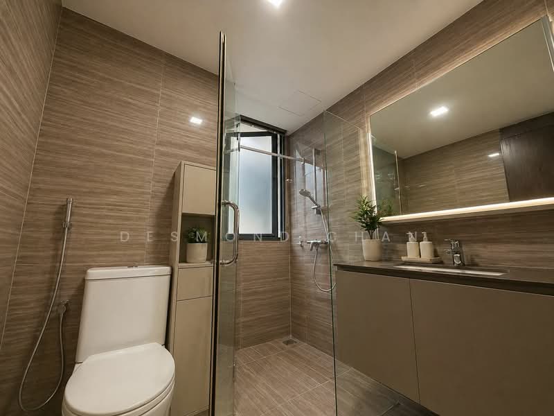 The Brownstone, 160 Canberra Drive, 3 Bedrooms, 1,055 sqft, Executive Condominium For Sale, by Desmond Chan, 500120374 - Bathroom - PropertyGuru.com.sg