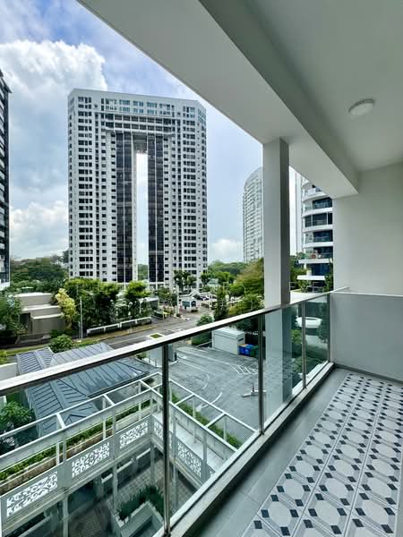 Nyon, 12 Amber Road, 1 Bedroom, 484 sqft, Condominium For Rent, by Terence Tee (郑志翔), 500120462 - Balcony - PropertyGuru.com.sg