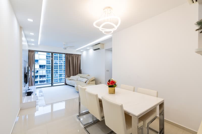 Sol Acres, 10 Choa Chu Kang Grove, 4 Bedrooms, 1,163 sqft, Executive Condominium For Sale, by Damien Tan, 500120605 - Living Room - PropertyGuru.com.sg