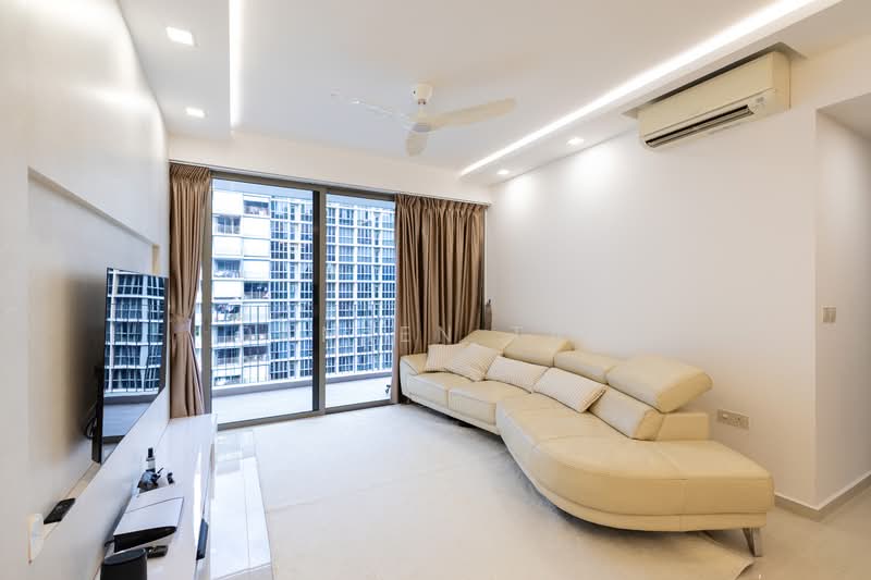 Sol Acres, 10 Choa Chu Kang Grove, 4 Bedrooms, 1,163 sqft, Executive Condominium For Sale, by Damien Tan, 500120605 - Living Room - PropertyGuru.com.sg