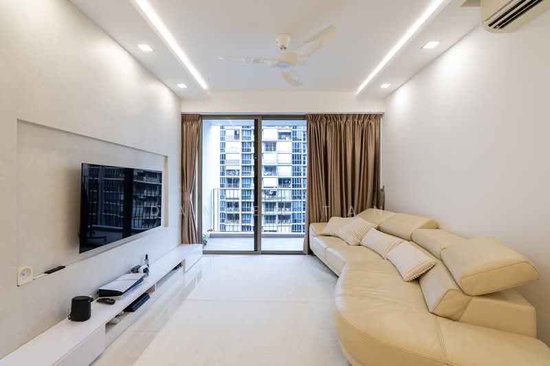 Sol Acres, 10 Choa Chu Kang Grove, 4 Bedrooms, 1,163 sqft, Executive Condominium For Sale, by Damien Tan, 500120605 - Living Room - PropertyGuru.com.sg