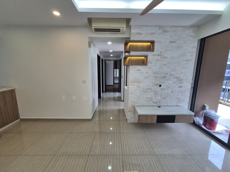 The Brownstone, 150 Canberra Drive, 3 Bedrooms, 936 sqft, Executive Condominium For Rent, by Ernest Goh, 500120630 - Living Room - PropertyGuru.com.sg