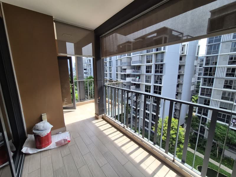 The Brownstone, 150 Canberra Drive, 3 Bedrooms, 936 sqft, Executive Condominium For Rent, by Ernest Goh, 500120630 - Balcony - PropertyGuru.com.sg