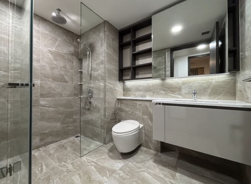 Lake Grande, 2 Jurong Lake Link, 2 Bedrooms, 614 sqft, Condominium For Rent, by Ryan Lim, 500120658 - Bathroom - PropertyGuru.com.sg