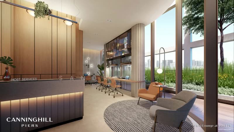 CanningHill Piers, 177 River Valley Road, 2 Bedrooms, 818 sqft, Condominium For Sale, by Sandrea See, 500120663 - Lobby - PropertyGuru.com.sg