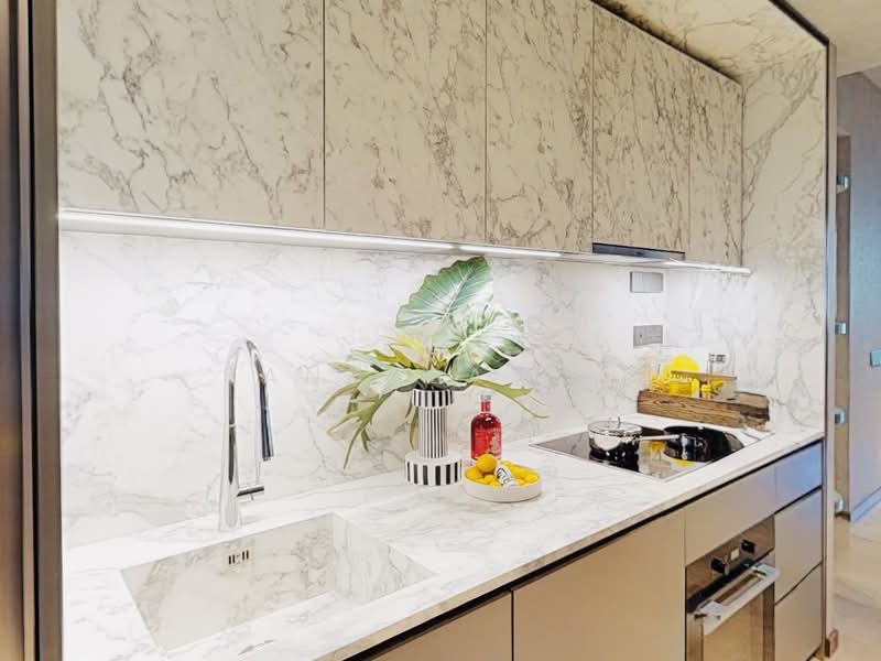 CanningHill Piers, 177 River Valley Road, 2 Bedrooms, 818 sqft, Condominium For Sale, by Sandrea See, 500120663 - Kitchen - PropertyGuru.com.sg