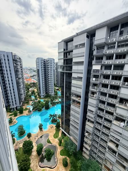 The Florence Residences, 85 Hougang Avenue 2, 3 Bedrooms, 926 sqft, Condominium For Rent, by Angela Lim, 500120726 - Balcony view from unit - PropertyGuru.com.sg