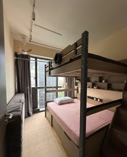 The Florence Residences, 85 Hougang Avenue 2, 3 Bedrooms, 926 sqft, Condominium For Rent, by Angela Lim, 500120726 - Common Bedroom with Super single bunk be - PropertyGuru.com.sg