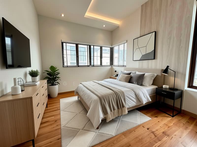 Super Cheap Like New Semi-Detached in Serangoon Gardens, , 5 Bedrooms, 4,000 sqft, Semi-Detached House For Sale, by Angelica Ong, 500120758 - Bedroom - PropertyGuru.com.sg