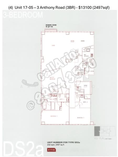 Orchard Scotts, 3 Anthony Road, 1 Bedroom, 764 sqft, Condominium For Rent, by Ario Kusumo, 500120813 - PropertyGuru.com.sg