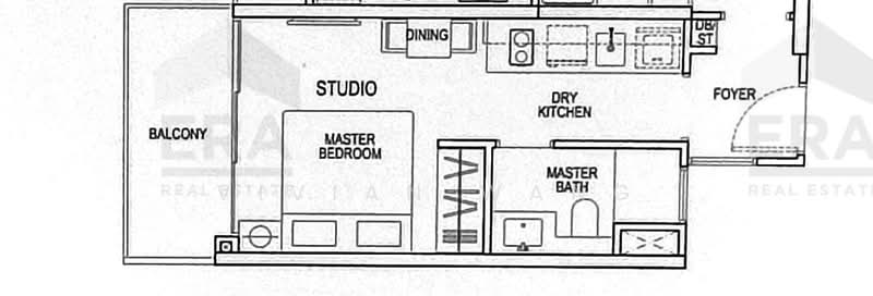 RiverTrees Residences, 29 Fernvale Close, Studio, 300 sqft, Condominium For Rent, by Vivian Wang, 500120825 - PropertyGuru.com.sg