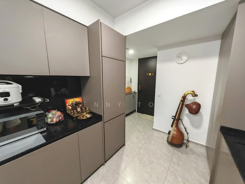 Park Colonial, 6 Woodleigh Lane, 1 Bedroom, 463 sqft, Condominium For Rent, by Kenny Toh, 500120827 - Kitchen - PropertyGuru.com.sg