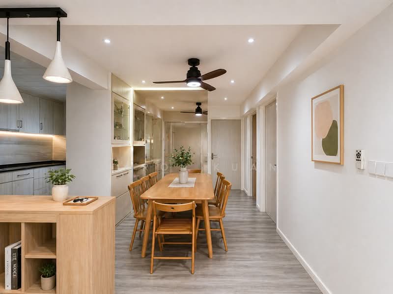 351D Anchorvale Road, 351D Anchorvale Road, 3 Bedrooms, 990 sqft, HDB Flat For Sale, by Aaron Kuan, 500120867 - Dining Room - PropertyGuru.com.sg