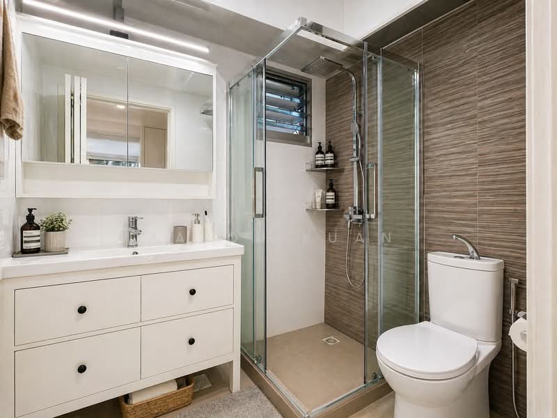 351D Anchorvale Road, 351D Anchorvale Road, 3 Bedrooms, 990 sqft, HDB Flat For Sale, by Aaron Kuan, 500120867 - Bathroom - PropertyGuru.com.sg
