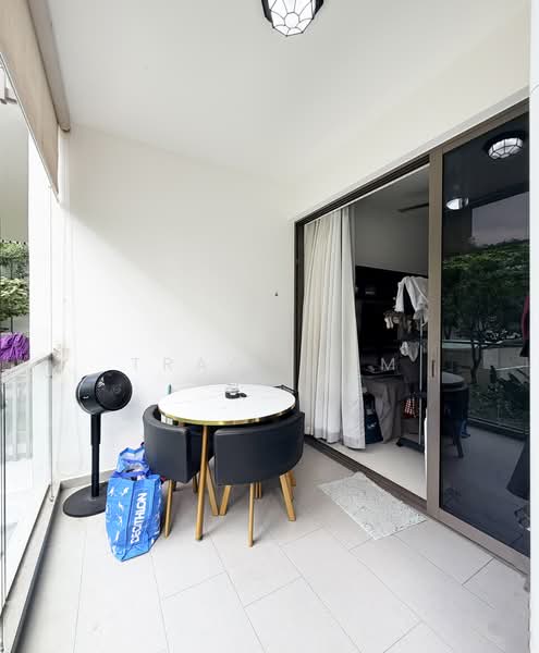 The Inflora, 51 Flora Drive, 1 Bedroom, 463 sqft, Condominium For Sale, by Tracy Lim, 500120945 - Balcony - PropertyGuru.com.sg