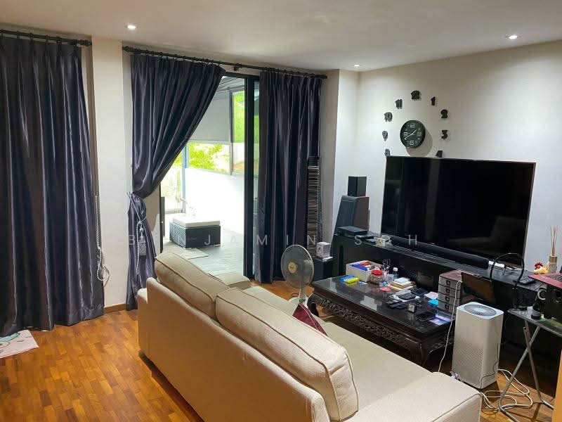 MODERN INTER-TERRACE, 1km to St Stephen's School & Opera Estate Primary School, 4 Bedrooms, 3,000 sqft, Terraced House For Sale, by Benjamin Soh, 500121021 - Living Room - PropertyGuru.com.sg