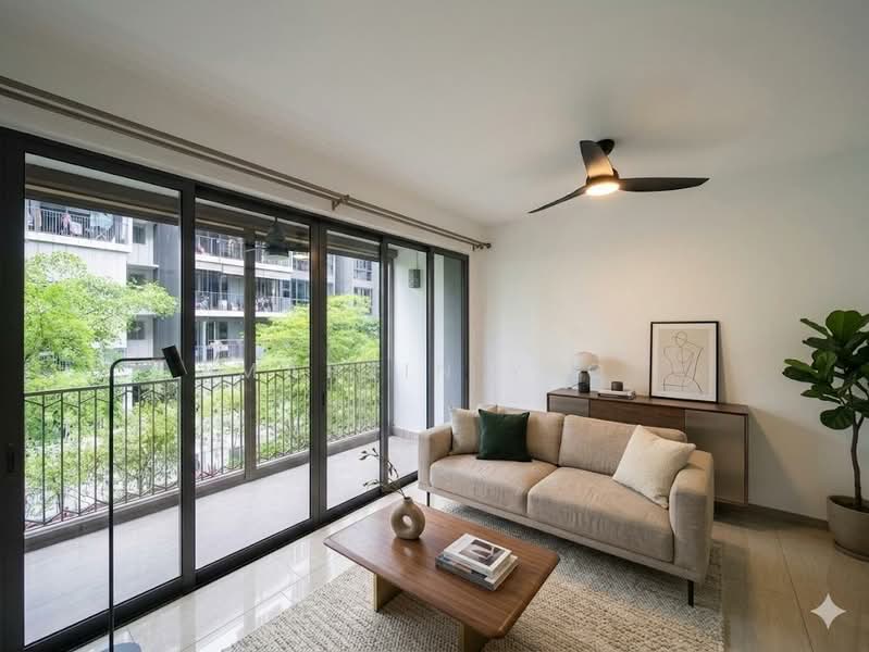 The Criterion, 17 Yishun Street 51, 3 Bedrooms, 915 sqft, Condominium For Rent, by Martin Yeo, 500121049 - Living Room - PropertyGuru.com.sg