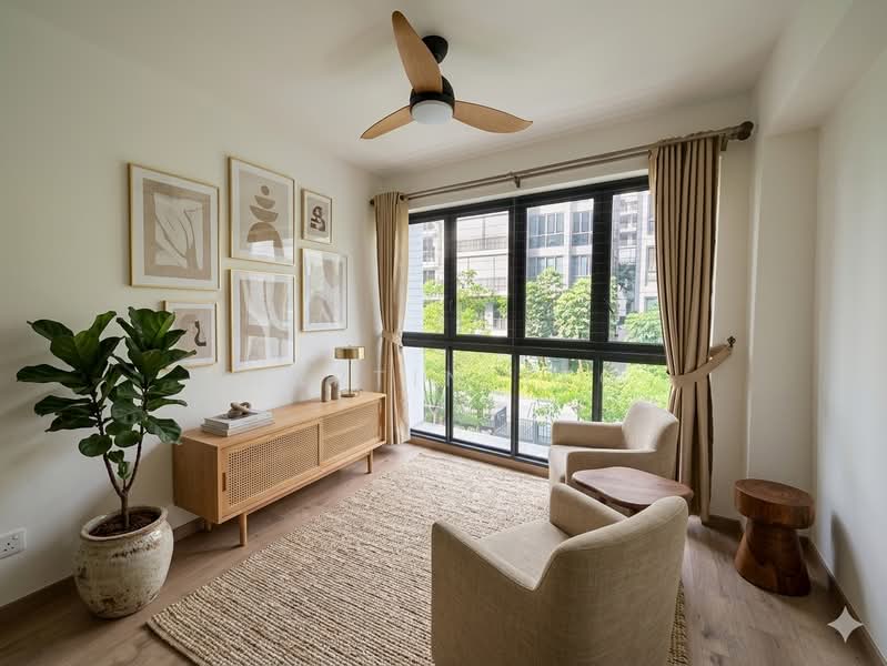 The Criterion, 17 Yishun Street 51, 3 Bedrooms, 915 sqft, Condominium For Rent, by Martin Yeo, 500121049 - Living Room - PropertyGuru.com.sg