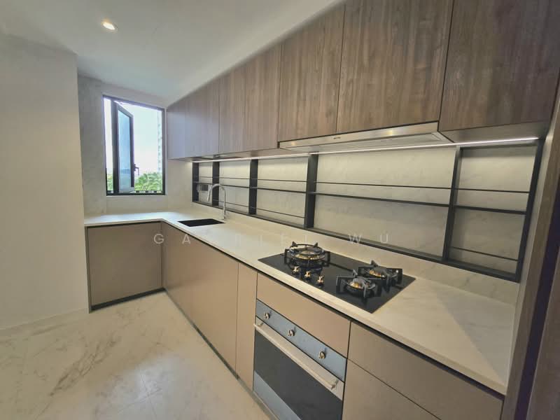 Sceneca Residence, Tanah Merah Kechil Link, 3 Bedrooms, 904 sqft, Condominium For Rent, by Gabriel Wu, 500121055 - Kitchen - PropertyGuru.com.sg