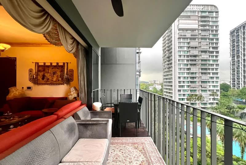 Foresque Residences, 107 Petir Road, 4 Bedrooms, 1,238 sqft, Condominium For Sale, by Sherry Tay, 500121104 - Balcony - PropertyGuru.com.sg