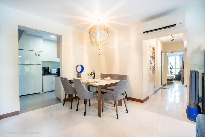 669A Edgefield Plains, 669A Edgefield Plains, 3 Bedrooms, 1,205 sqft, HDB Flat For Sale, by Travis Seah, 500121227 - Dining Room - PropertyGuru.com.sg