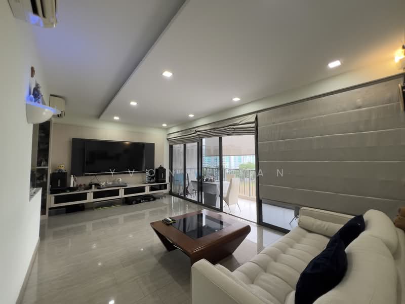 Waterwoods, 23 Punggol Field Walk, 4 Bedrooms, 1,281 sqft, Executive Condominium For Sale, by Yvonne Tan, 500121230 - Living Room - PropertyGuru.com.sg