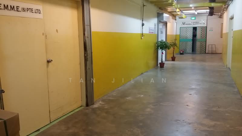 Valiant Industrial Building, 30 Kallang Pudding Road, 312 sqft, Light Industrial (B1) For Rent, by Tan Jilian, 500121232 - spacious common corridor - CommercialGuru.com.sg