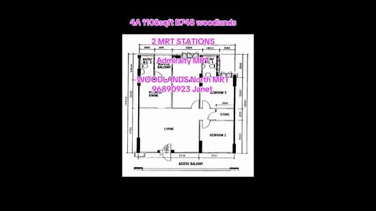 748 Woodlands Circle, 748 Woodlands Circle, 3 Bedrooms, 1,108 sqft, HDB Flat For Sale, by Janet Chew, 500121276 - PropertyGuru.com.sg