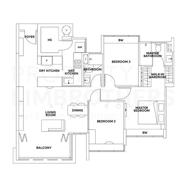 The Lanai, 144 Hillview Avenue, 3 Bedrooms, 1,044 sqft, Condominium For Sale, by Alan Koh, 500121277 - PropertyGuru.com.sg