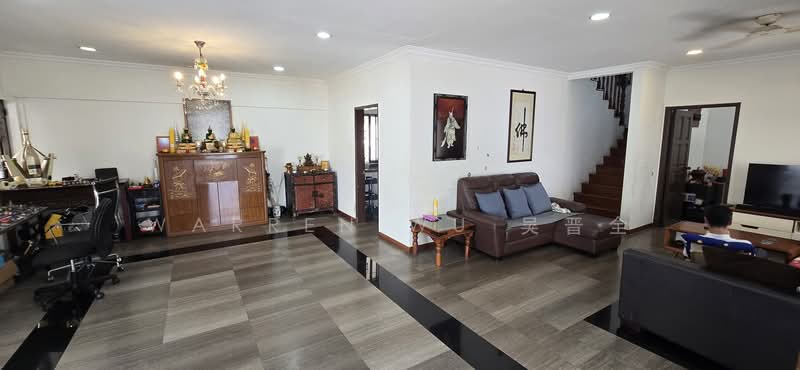 3 Story FH Corner Terrace, 5 Min walk to Kovan MRT. 1% Comm to Cobroke., Simon Walk, 4 Bedrooms, 4,300 sqft, Corner Terrace For Sale, by Warren Wu 吴晋全, 500121321 - Living Room - PropertyGuru.com.sg