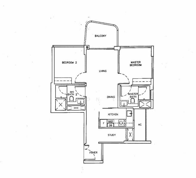 Coastline Residences, 7 Amber Road, 2 Bedrooms, 743 sqft, Condominium For Sale, by Aaron Lin, 500121423 - PropertyGuru.com.sg