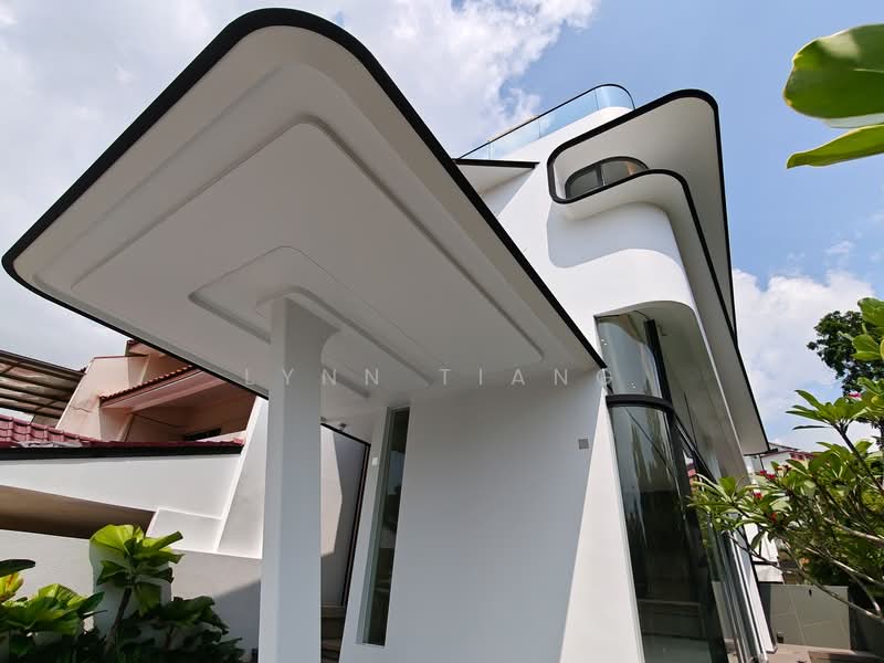 Brand New Corner Terrace 1km to Opera Estate Pri Sch w/ Pool & Lift, Jalan Bintang Tiga/ Siglap Drive/ Opera Estate, East Coast / Marine Parade, 5 Bedrooms, 4,600 sqft, Corner Terrace For Sale, by Lynn Tiang, 500121424 - Exterior - PropertyGuru.com.sg