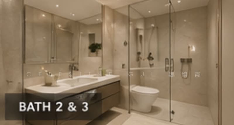 Cairnhill Plaza, 53 Cairnhill Road, 3 Bedrooms, 2,852 sqft, Apartment For Sale, by Celestine Gui 魏绮霞, 500121489 - Common Bathroom - functional & spacious  - PropertyGuru.com.sg