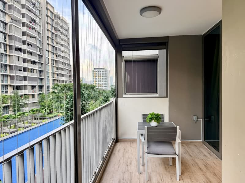 Treasure Crest, 52 Anchorvale Crescent, 3 Bedrooms, 1,152 sqft, Executive Condominium For Sale, by Jaslin Toh, 500121495 - Balcony - PropertyGuru.com.sg